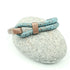 Blue Cork Copper Side Hook Bracelet