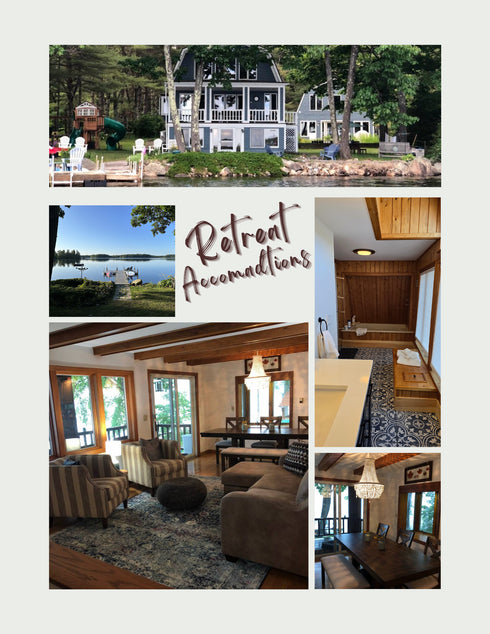 All Inclusive Women's Craft and Relaxation Retreat: April 11-13, 2025, Casco, Maine