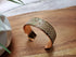 Cork Rose Gold Thick Cuff Bracelet