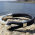 Black Cork Side Hook Bracelet