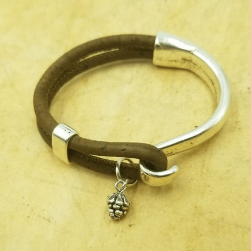Pinecone Cork Bracelet
