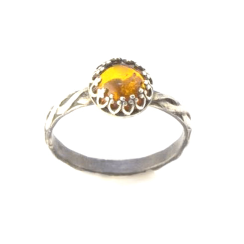 Baltic Amber Ring