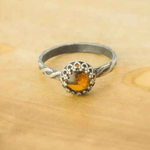 Baltic Amber Ring