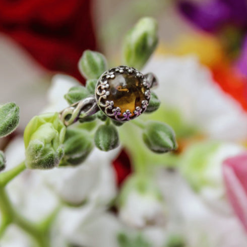 Baltic Amber Ring