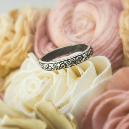 Wave Sterling Silver Stacking Ring