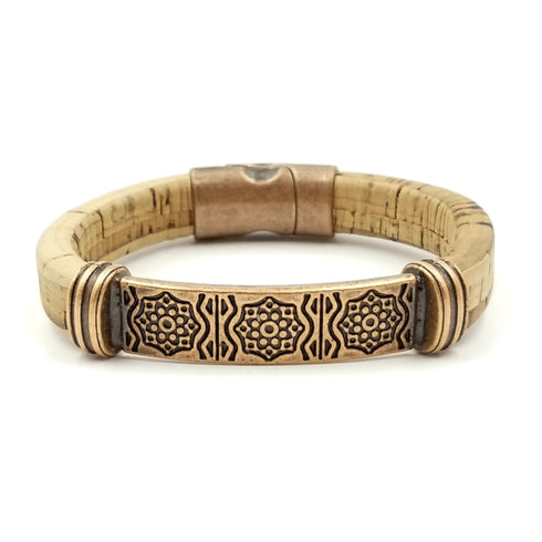 Cork Aztec Bracelet