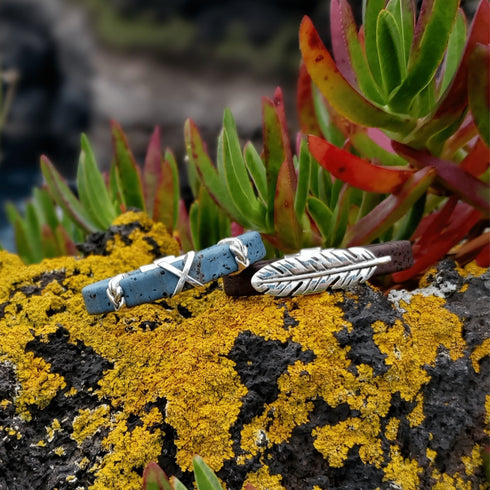 Cork Feather Bracelet