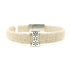 White Slider Cork Bracelet