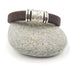 Brown Cork Bead Bracelet