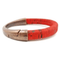 Red Cork Cuff Bracelet