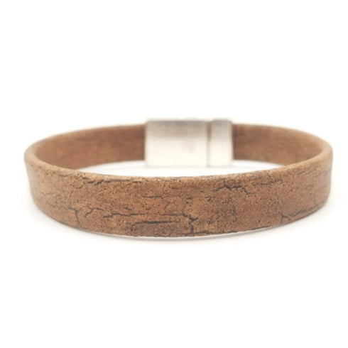 Brown Magnetic Cork Bracelet