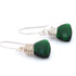 Green Quartz Earrings