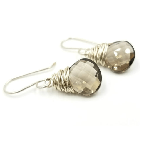 Smoky Quartz Earrings