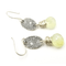 Prehnite Oval Earrings
