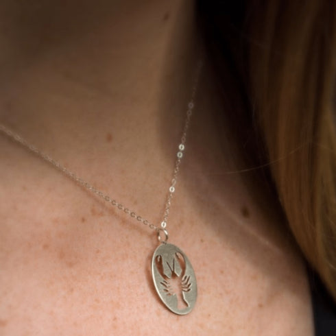 Maine Lobster Necklace