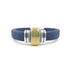 Navy Cork Lime Porcelain Bracelet