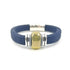 Navy Cork Lime Porcelain Bracelet