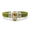 Sage Cork Brown Porcelain Bracelet