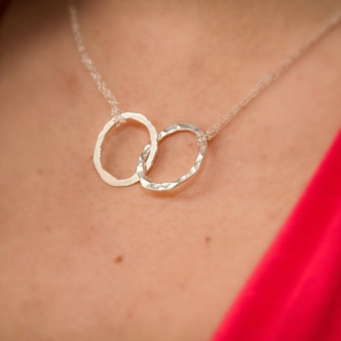 Circle Entwining Necklace