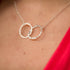 Circle Entwining Necklace