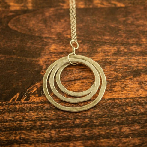 Triple Circle Necklace
