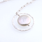 Coin Pearl Circle Necklace