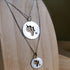 Mini Sebago Lake Circle .925 Necklace