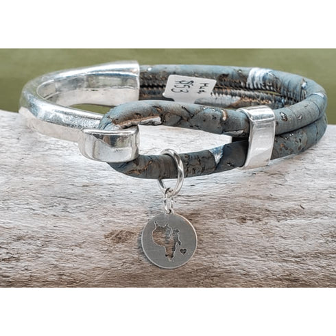 Sebago Lake Charm Cork Bracelet