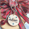 Personalized Name Wood Slice Ornament