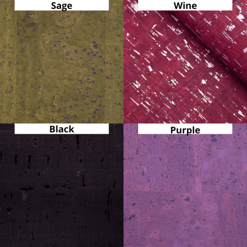 Cork Rose Gold Skinny Cuff Bracelet