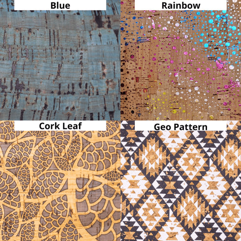 Cork Rose Gold Skinny Cuff Bracelet