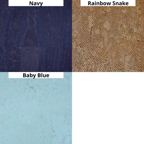 Cork Rose Gold Thick Cuff Bracelet