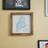 Maine Map Sign, Custom State Map Sign, Custom Map Sign