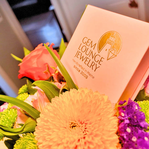 Floating Circle Silver Necklace