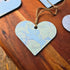 Custom Heart Map Ornaments, Personalized Map Keepsake