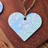 Custom Heart Map Ornaments, Personalized Map Keepsake