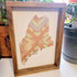 Maine Mosaic Sign | Maine 3D Sign | Maine Wood Sign