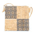 Navy Clover Cork Square Crossbody Bag