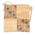 Autumn Floral Cork Square Crossbody Bag