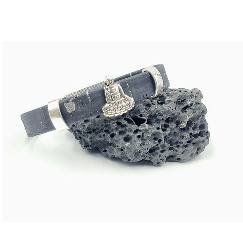 Buddha Charm Cork Magnetic Bracelet