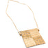 Bright Square Cork Crossbody Bag