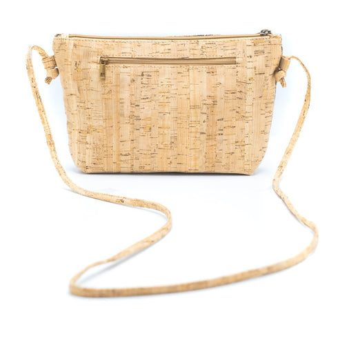 Cork Scale Pattern Crossbody Bag