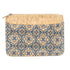Navy Cork Skinny Coin Purse