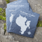 Sebago Lake Slate Coasters