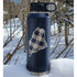 Buffalo Plaid Maine Stainless Steel Water Bottle 32 oz.