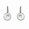 Crystal Swarovski Rhodium Drop Earrings