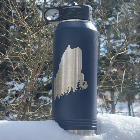 Maine Treeline Stainless Steel Water Bottle 32 oz.