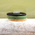 Green 3 Strand Cork Bracelet
