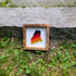 Mini Maine Sunset Framed Sign-Brown