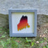 Mini Maine Sunset Framed Sign-Gray